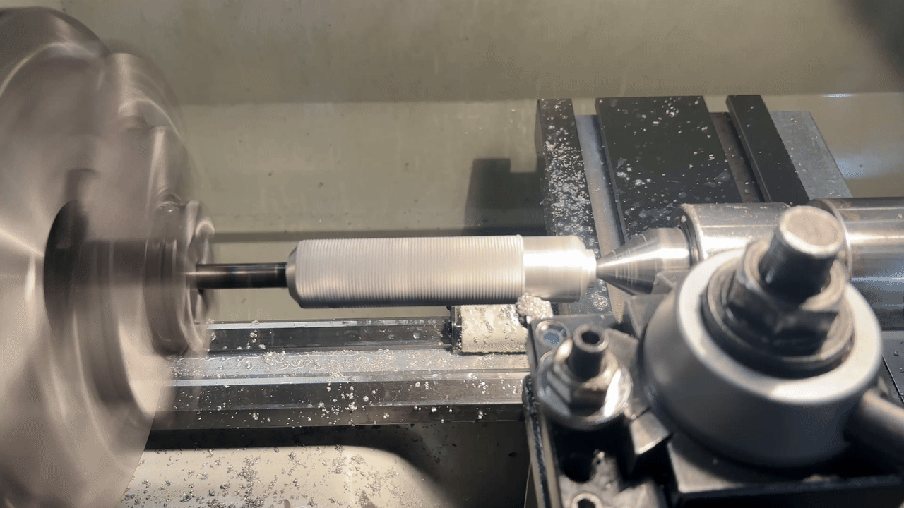 Removing knurl